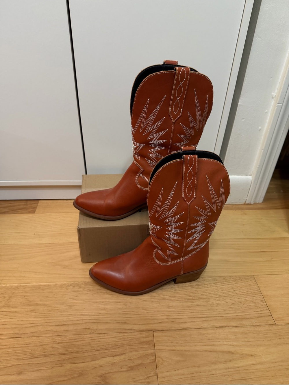 Original Nashville Cowboy Boots - Rust Brown